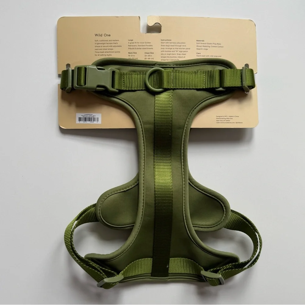 Wild One Dog Harness 3.0 - Large - Moss